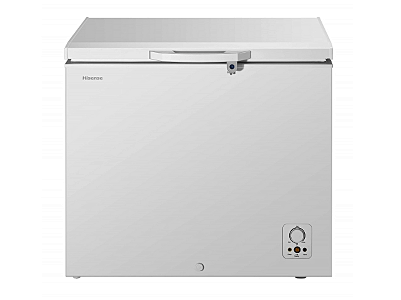 Hisense 260-liter Chest Freezer FC-26DT4ST, Lock and Key - hisense 260l chest freezer