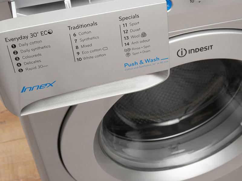 Indesit Innex 9kg Front Load Washing Machine BWE 91484XS - Indesit Innex 9kg Front Load Washing Machine BWE 91484XS - Image 3