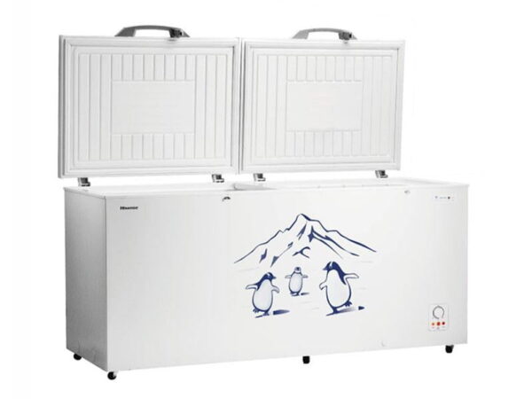 Hisense 660L Multi-Purpose Chest Freezer FC-66DT4SA; Double Door, A++ Energy Saving, Fast Freeze, Over-Temperature Alarm