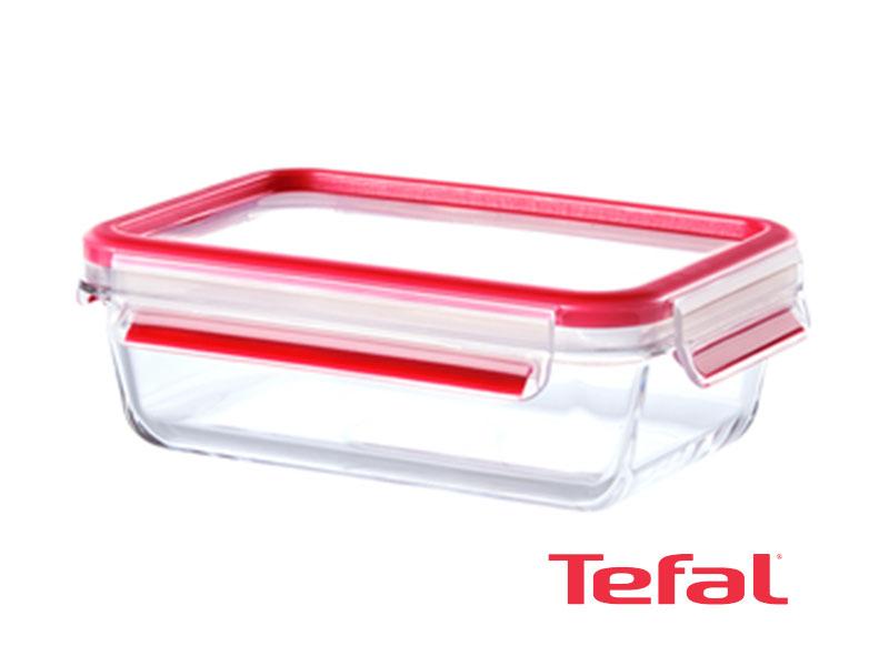 Tefal Masterseal Glass Food Conservation Container, 1.3l - K3010412 - Tefal Masterseal Glass Food Conservation Container, 1.3l - K3010412