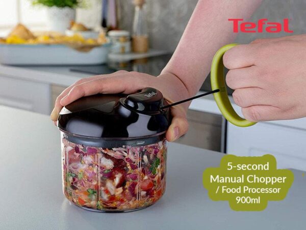 Tefal Easypull Non-electric Food Processor/Chopper, 900ml - K1320404