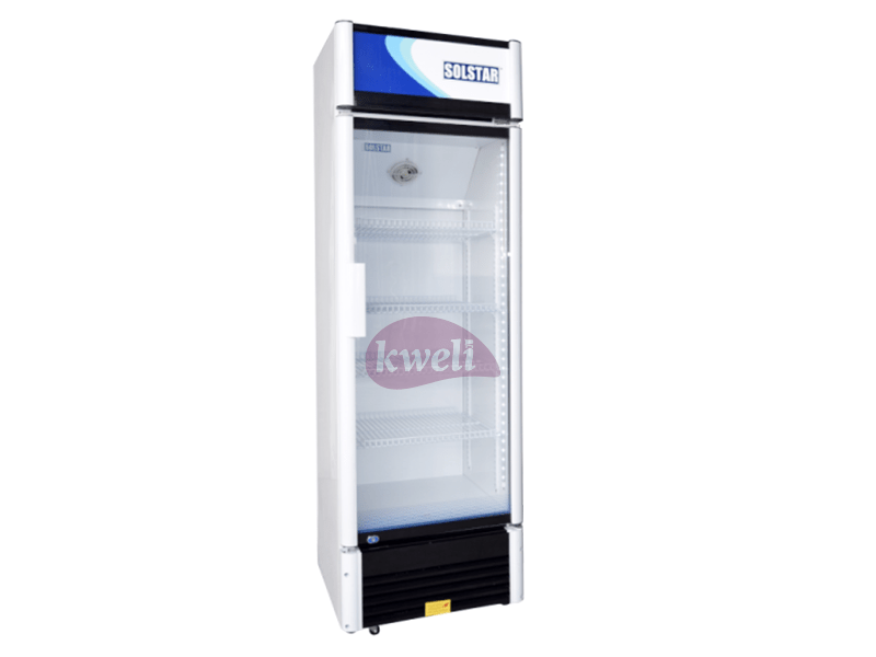 SOLSTAR 330-liter Display Cooler VC 3300-WHV SS, Vertical Display Chiller - SOLSTAR 330-liter Display Cooler, Vertical Display Chiller