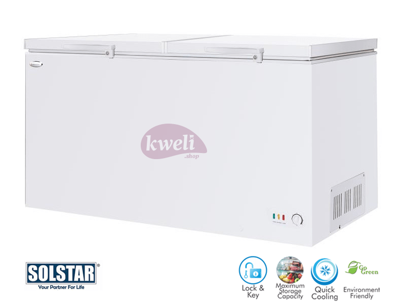 Solstar 680 liter Chest Freezer CF 680-SGLBSS, Sliding Glass Door, Lock and Key, LED Lighting - Solstar 680 liter Chest Freezer CF 680-SGLBSS, Sliding Glass Door, Lock and Key, LED Lighting