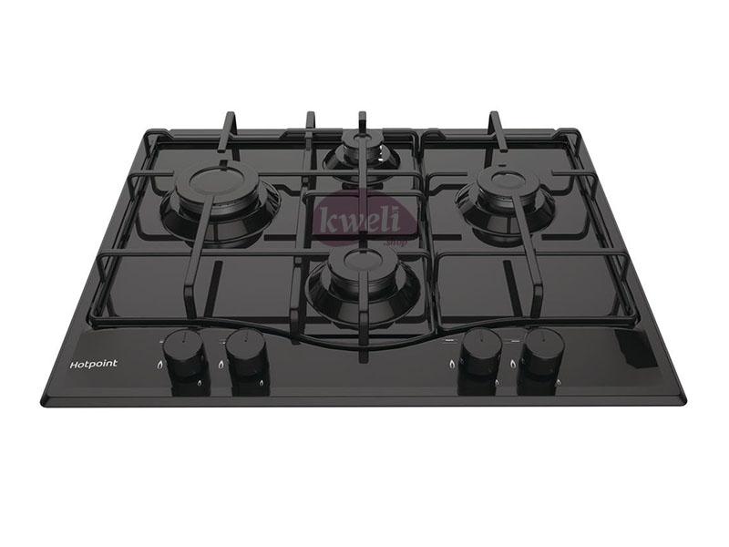 Ariston Built In Gas HOB, Black - PCN 642/A(BK) 4 Gas, 60cm - Ariston Built In Gas HOB, Black - PCN 642/A(BK) 4 Gas, 60cm - Image 2