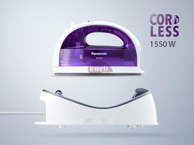 Panasonic Cordless Steam Iron, 1550 watts, Violet Color - NI-WL30VTH - Panasonic Cordless Steam Iron, 1550 watts, Violet Color - NI-WL30VTH