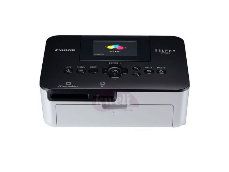 Canon Portable Photo Printer CP1000 - Canon SELPHY CP1000; LCD Screen, USB, SD Memory Card slots - Canon Portable Photo Printer CP1000 - Canon SELPHY CP1000; LCD Screen, USB, SD Memory Card slots