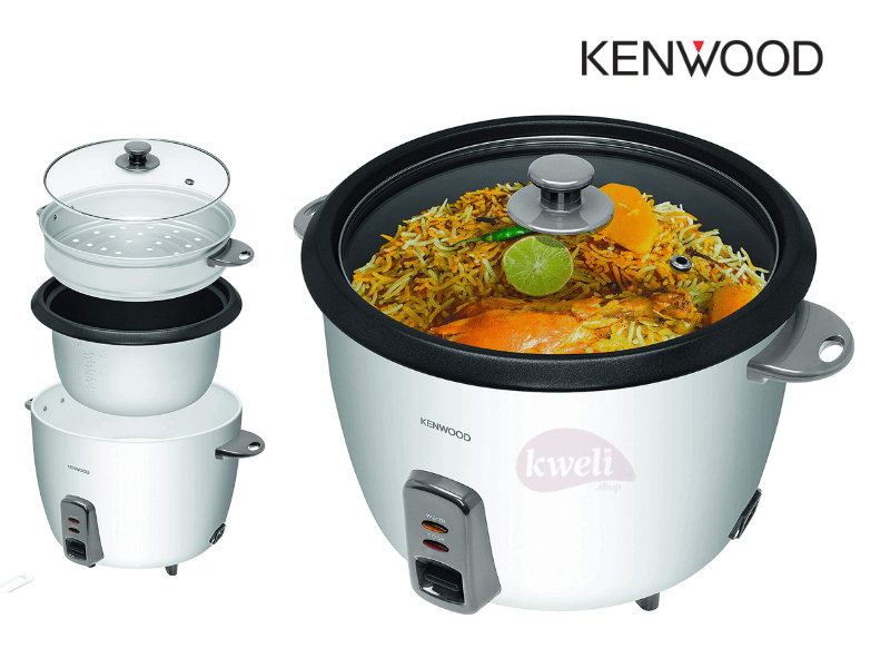 Kenwood 2.8-liter Rice Cooker with Steam Basket RCM69,900watts - Kenwood 2.8-liter Rice Cooker with Steam Basket RCM69,900watts