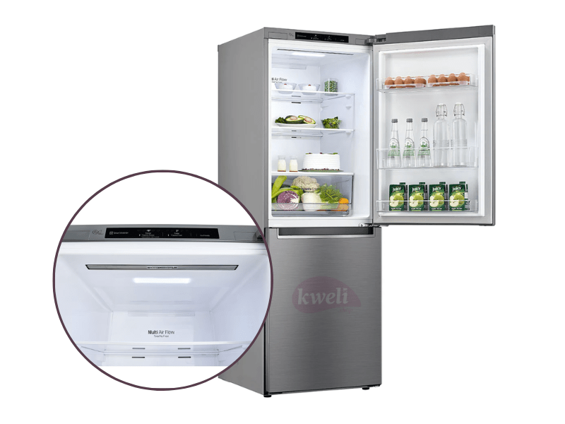 LG 306-litre Refrigerator GC-B369NLJM with Bottom Freezer; Door Cooling+â„¢, Total no frost - LG 306-litre Refrigerator GC-B369NLJM with Bottom Freezer; Door Cooling+â„¢, Total no frost