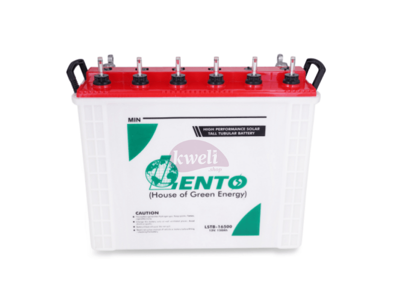 Lento Tubular Solar Batteries - Made in India; 100-200AH,12volts - Lento Tubular Solar Batteries
