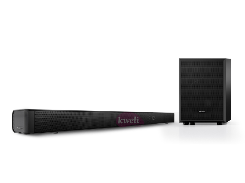 Hisense 3.1Ch Dolby Atmos soundbar with wireless subwoofer HS312; 300W - Hisense 3.1Ch Dolby Atmos soundbar with wireless subwoofer HS312; 300W