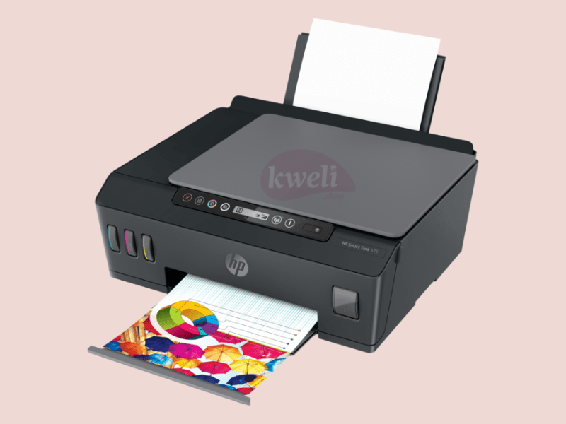 HP Smart Tank 515 Wireless Printer 1TJ09A - Colour Print, Copy, Scan with WIFI - HP Smart Tank 515 Wireless Printer 1TJ09A