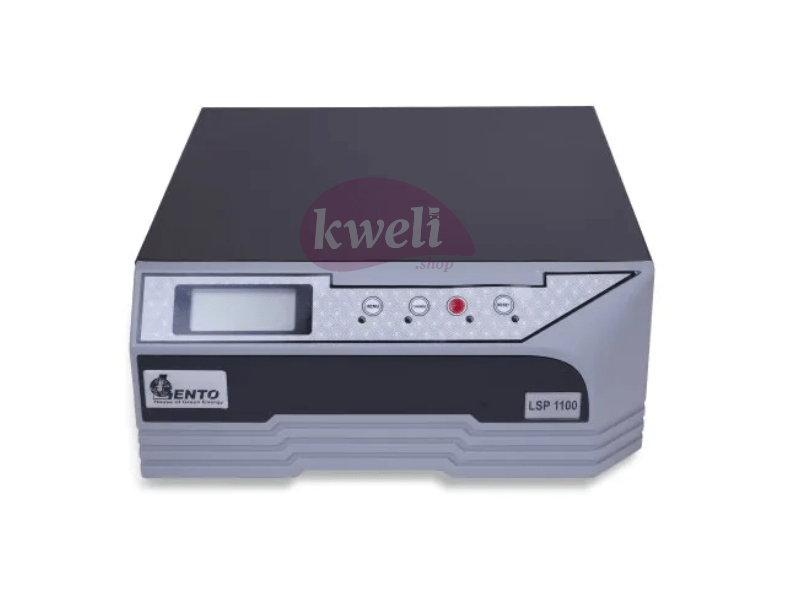 Lento 1100VA 12V DSP Sine Wave Inverter; Hybrid with Inbuilt Charge controller, Made in India - Lento 1100VA 12V DSP Sine Wave Inverter