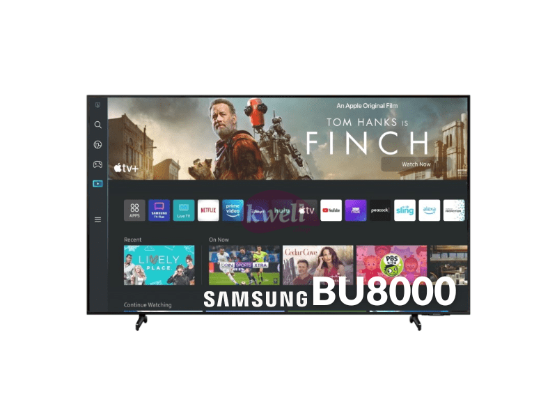 Samsung 50 inch Smart TV UA50BU8000; 4K UHD, Dynamic Crystal Color, Bluetooth, Tizen™ - Samsung 50 inch Smart TV UA50BU8000; 4K UHD, Dynamic Crystal Color, Bluetooth, Tizen™