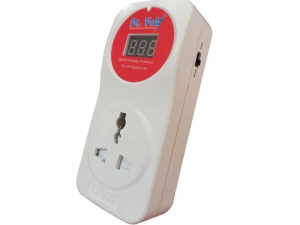 Dr Volt Multipurpose Power Surge Protector IQ-PG13A-DG with Digital Display; 10 Secs, 3 Mins