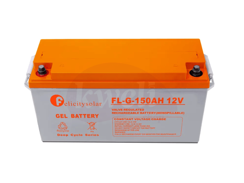 Felicity 150AH 12V Deep Cycle Gel Battery FL-G-150AH 12V - Solar Battery - Felicity 150AH 12V Deep Cycle Gel Battery FL-G-150AH 12V - Solar Battery