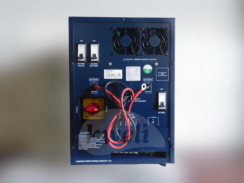 Luminous 3kVA 48V iCruze Hybrid Inverter with Built-in Charge Controller - Luminous 3kVA 48V iCruze Hybrid Inverter with Built-in Charge Controller - Image 5