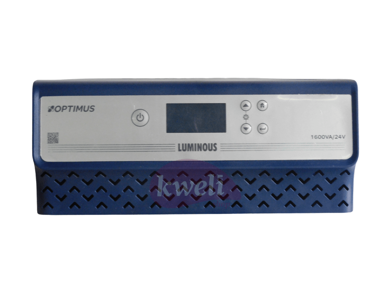 Luminous Optimus 1600VA 24V Solar Inverter; Digital Display, Low Battery Protection - Luminous Optimus 1600VA 24V Solar Inverter; Digital Display, Low Battery Protection