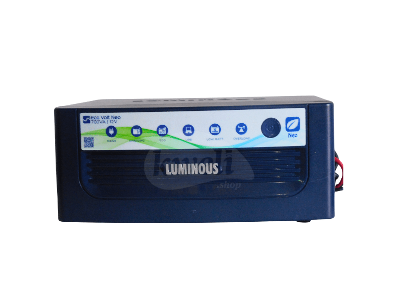 Luminous Eco Volt Neo 700VA 12V Pure Sine Wave Inverter; Backup UPS & Solar Inverter for home, office & shops - Luminous Eco Volt Neo 700VA 12V Pure Sine Wave Inverter; Backup UPS & Solar Inverter for home, office & shops - Image 3