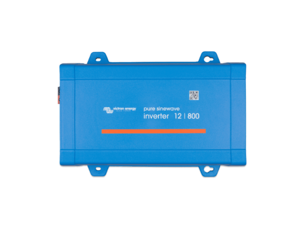 Victron Energy Inverter 800VA 12V; Pure Sinewave Inverter, NEMA GFCI, Metal Casing