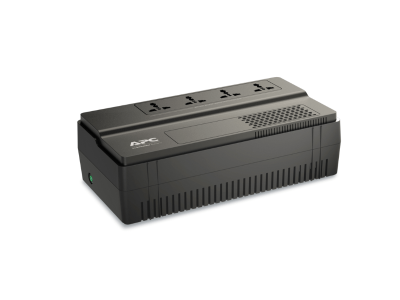 APC 1000VA 600-watt Easy UPS BV1000I-MSX; Floor/Wall Mount, 230V, 4x Universal outlets, AVR - APC 1000VA 600-watt Easy UPS BV1000I-MSX; Floor/Wall Mount, 230V, 4x Universal outlets, AVR