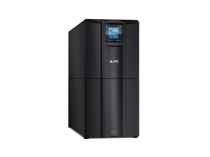 APC 3kVA 2.1kWatt Smart-UPS SMC3000I; Tower, 230V, 8x IEC C13+1x IEC C19 outlets, USB and Serial communication, AVR, Graphic LCD - APC 3kVA 2.1kWatt Smart-UPS SMC3000I; Tower, 230V, 8x IEC C13+1x IEC C19 outlets, USB and Serial communication, AVR, Graphic LCD - Image 4