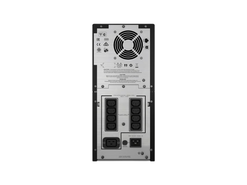 APC 3kVA 2.1kWatt Smart-UPS SMC3000I; Tower, 230V, 8x IEC C13+1x IEC C19 outlets, USB and Serial communication, AVR, Graphic LCD - APC 3kVA 2.1kWatt Smart-UPS SMC3000I; Tower, 230V, 8x IEC C13+1x IEC C19 outlets, USB and Serial communication, AVR, Graphic LCD - Image 3