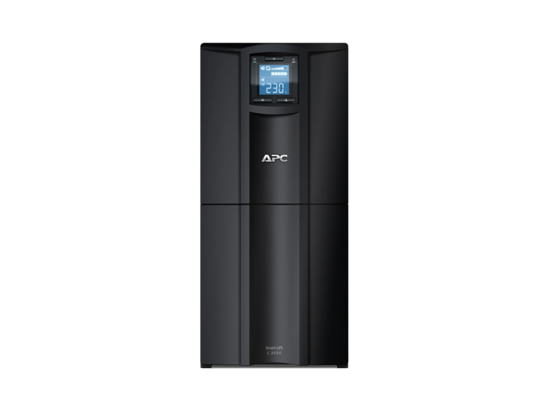 APC 3kVA 2.1kWatt Smart-UPS SMC3000I; Tower, 230V, 8x IEC C13+1x IEC C19 outlets, USB and Serial communication, AVR, Graphic LCD - APC 3kVA 2.1kWatt Smart-UPS SMC3000I; Tower, 230V, 8x IEC C13+1x IEC C19 outlets, USB and Serial communication, AVR, Graphic LCD - Image 2