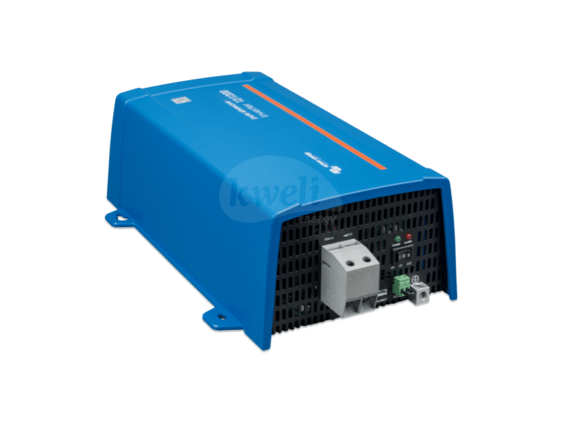 Victron Energy Phoenix Inverter 12V 1200 VA, 230V AC; 1kW at 25°C, Pure Sinewave Inverter, NEMA GFCI, Metal Casing - Victron Energy Phoenix Inverter 12V 1200 VA, 230V AC; 1kW at 25°C, Pure Sinewave Inverter, NEMA GFCI, Metal Casing