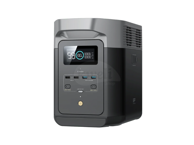 EcoFlow DELTA 2 UK Portable Power Station 1800W; 1kWh Lithium Battery, 12kg light weight, Umeme, Car & Solar panel charging supported, 0-50% charge in 50 minutes - EcoFlow DELTA 2 UK Portable Power Station 1800W; 1kWh Lithium Battery, 12kg light weight, Umeme, Car & Solar panel charging supported, 0-50% charge in 50 minutes - Image 3
