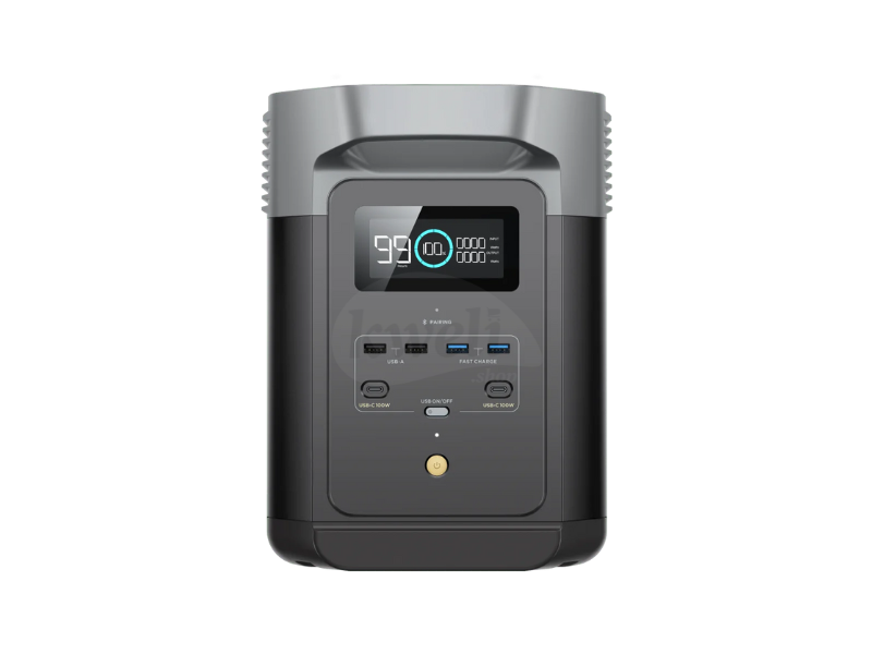 EcoFlow DELTA 2 UK Portable Power Station 1800W; 1kWh Lithium Battery, 12kg light weight, Umeme, Car & Solar panel charging supported, 0-50% charge in 50 minutes - EcoFlow DELTA 2 UK Portable Power Station 1800W; 1kWh Lithium Battery, 12kg light weight, Umeme, Car & Solar panel charging supported, 0-50% charge in 50 minutes - Image 2