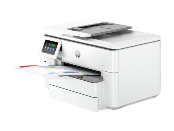 HP OfficeJet Pro 9730 A3 Wi-Fi Colour Wide Format Printer; Print, Scan, Copy, 22/18ppm, 1,250/800 Ink Yield, ADF