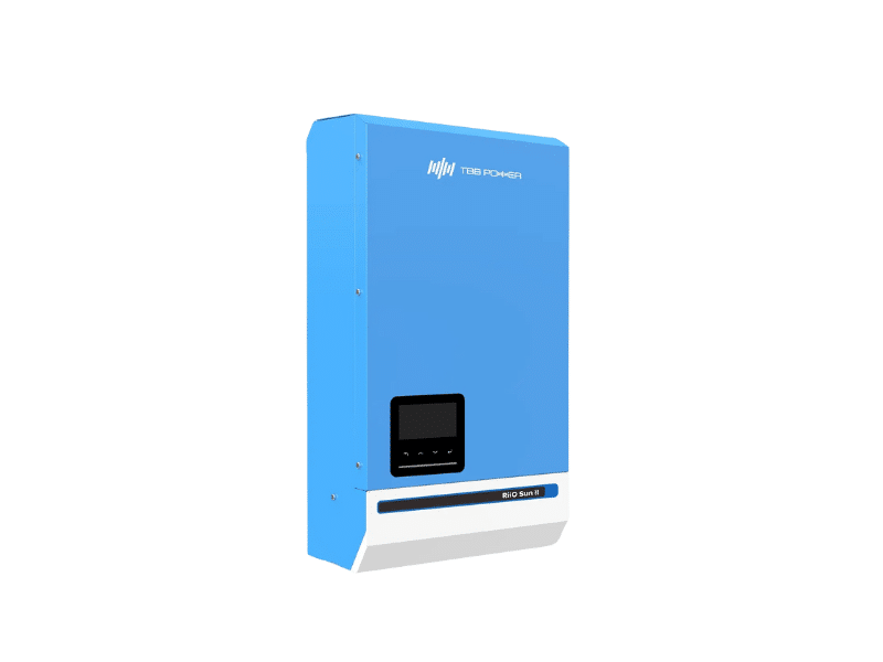 TBB RiiO Sun II 2kVA 24V All-in-One Solar Inverter; Built-in MPPT Charge Controller (3.6kWp/150Voc), Battery Charger, Pure Sine Wave Output, Transformer-Based Design. - TBB RiiO Sun II 2kVA 24V All-in-One Solar Inverter; Built-in MPPT Charge Controller (3.6kWp_150Voc), Battery Charger, Pure Sine Wave Output, Transformer-Based Design