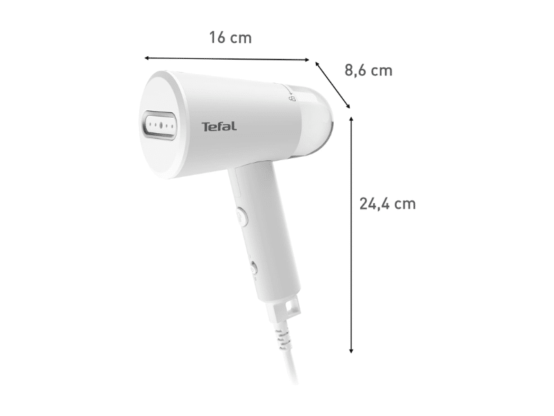 Tefal Handheld Garment Steamer DT1020G0; 1200W, Lightweight, 20g/min Steam Output, Travel-Friendly - Tefal Handheld Garment Steamer DT1020G0; 1200W, Lightweight, 20g/min Steam Output, Travel-Friendly - Image 2
