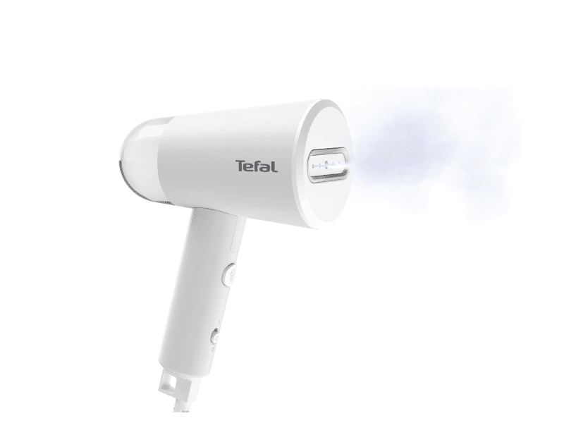 Tefal Handheld Garment Steamer DT1020G0; 1200W, Lightweight, 20g/min Steam Output, Travel-Friendly - Tefal Handheld Garment Steamer DT1020G0