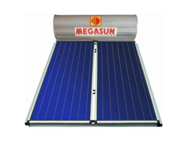 MEGASUN 300‑Litre Direct Flat Plate Solar Water Heater SP300 KK×4.20 m²; A+ Rated, High‑Efficiency, Low‑Noise