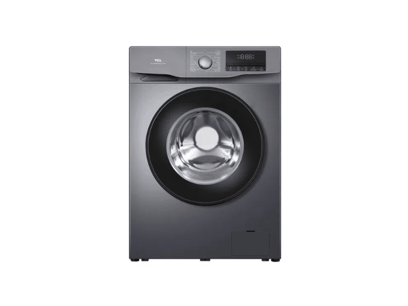 TCL 7kg Front Load Washing Machine P607FLG; Inverter Motor, Steam Wash, 1400 RPM, 16 Programs, Drum Clean, Silver - TCL 7kg Front Load Washing Machine P607FLG; Inverter Motor, Steam Wash, 1400 RPM, 16 Programs, Drum Clean, Silver - Image 3