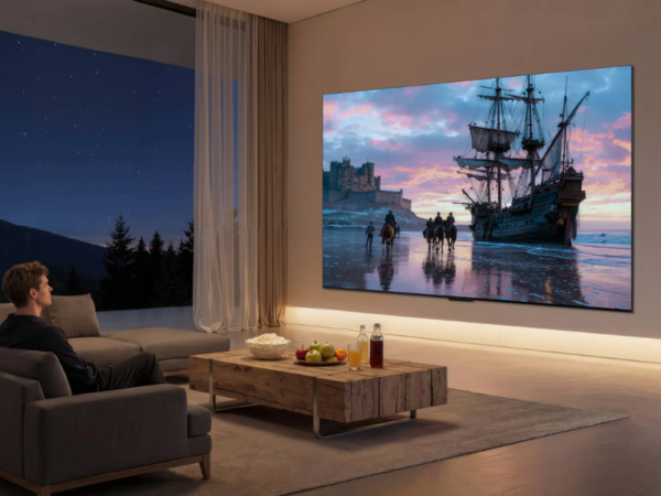 TCL 85-inch C7L SQD-Mini LED QLED 4K UHD Smart Google TV 85C7L; 3000 Nits, Dolby Vision IQ, Dolby Atmos, 144Hz VRR, Bang & Olufsen Audio