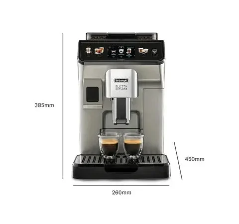 De’Longhi Eletta Explore Automatic Coffee Machine – DLECAM450 / ECAM45