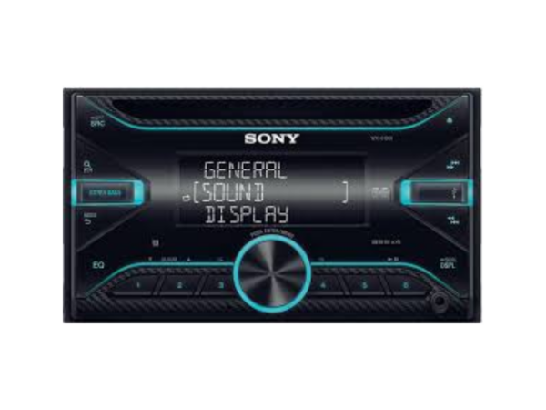 Sony WX-810UI Double DIN Car Stereo, CD/USB/FM, 4×55W Output – WX-810UI