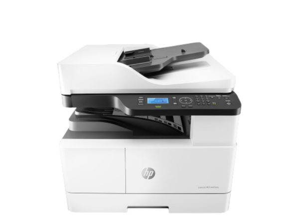 HP LaserJet MFP M443nda A3 Mono Laser Printer/Copier; Print, Scan, Copy, 25ppm Black, Up to 13,700 Toner Yield, ADF