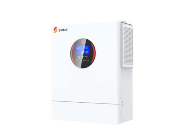 SRNE 5kW 48V Single-Phase Off-Grid Inverter AFP4850S100-H; 1 MPPT, 7500W PV, 60-450V MPPT, 500V Voc, 100A, 6-Unit Parallel, IP20