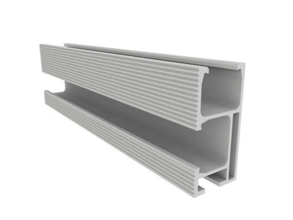 Solar PV Mounting Aluminium Rail - 5100mm; Solar PV Mounting & Earthing Hardware