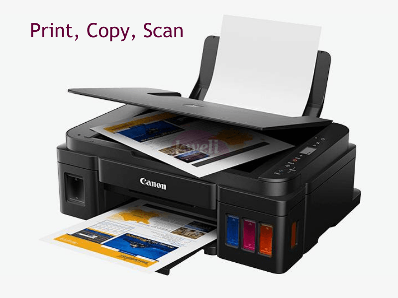 Canon High Yield Printer G2411; Colour Print, Copy, Scan - 6,000 - 7,000 pages per inc Bottle - Canon High Yield Printer G2411