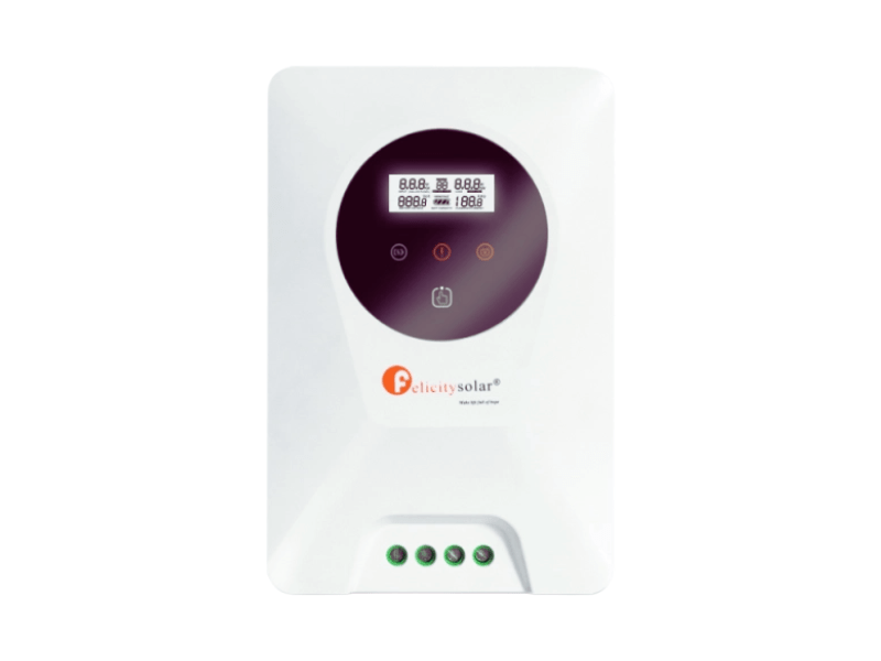 Felicity 100A 48V MPPT Solar Charge Controller SCCM10048; 195V/100A, up to 5,500Wpv @ 48V, 2750Wpv @24V, 1375Wpv @12V - Felicity 100A 48V MPPT Solar Charge Controller SCCM10048