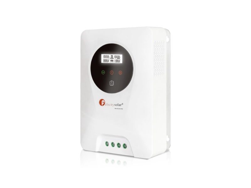 Felicity 100A 48V MPPT Solar Charge Controller SCCM10048; 195V/100A, up to 5,500Wpv @ 48V, 2750Wpv @24V, 1375Wpv @12V - Felicity 100A 48V MPPT Solar Charge Controller SCCM10048