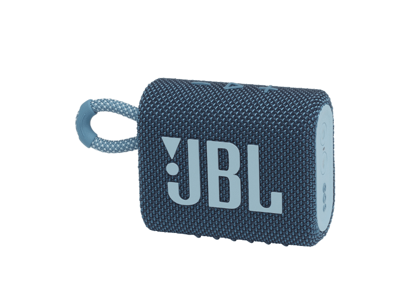 JBL Go 3 Portable Bluetooth Speaker; Waterproof, Dustproof, Deep Bass, Up to 5 Hours Playtime - JBL Go 3 Portable Bluetooth Speaker