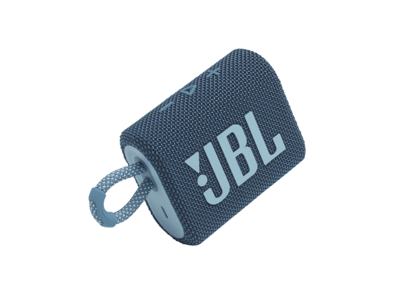 JBL Go 3 Portable Bluetooth Speaker; Waterproof, Dustproof, Deep Bass, Up to 5 Hours Playtime - JBL Go 3 Portable Bluetooth Speaker